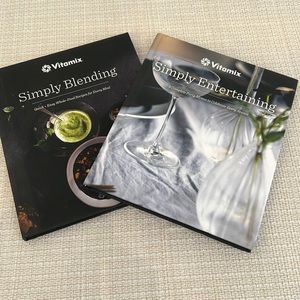 📖Vitamix📖Simply Blending and Simply Entertaining Books